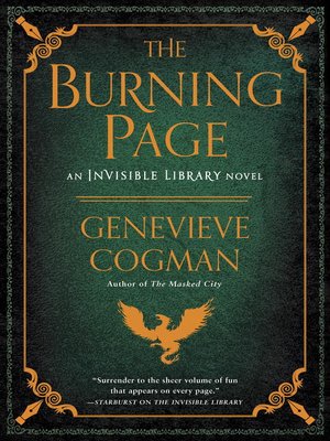 cover image of The Burning Page